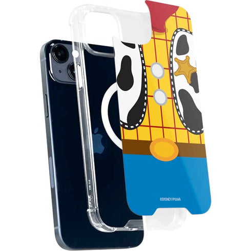 Disney Toy Story Woody Apparel iPhone 15 Plus MagSafe Case