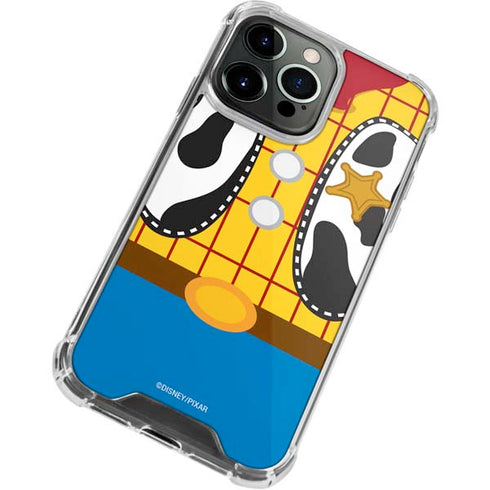 Disney Toy Story Woody Apparel iPhone 15 Pro Clear Case