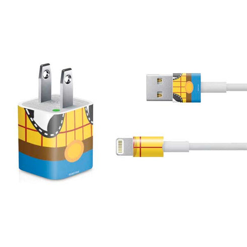 Disney Toy Story Woody Apparel iPhone Charger (5W USB) Skin