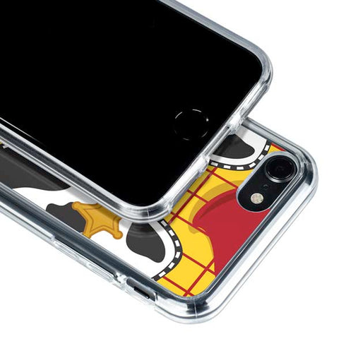 Disney Toy Story Woody Apparel iPhone SE (2nd & 3rd Gen) Clear Case