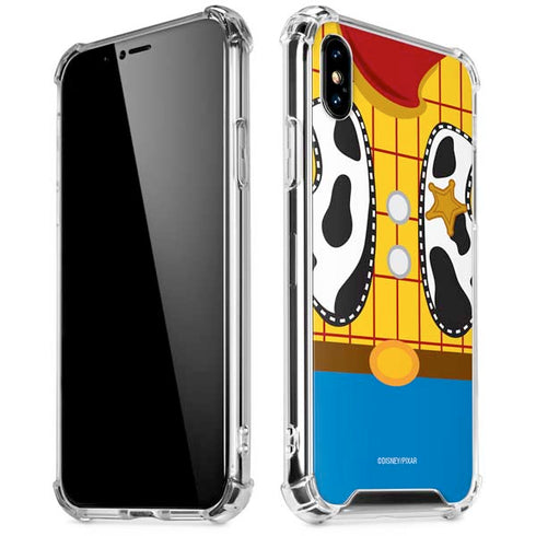 Disney Toy Story Woody Apparel iPhone XS Max Clear Case