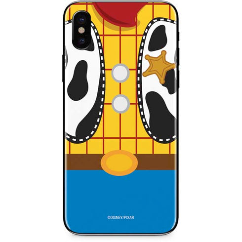 Disney Toy Story Woody Apparel iPhone XS Skin