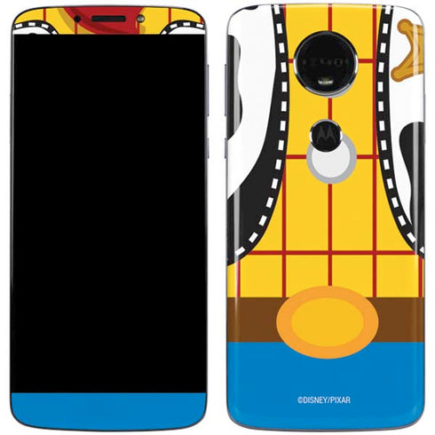 Disney Toy Story Woody Apparel Moto E5 Plus Skin