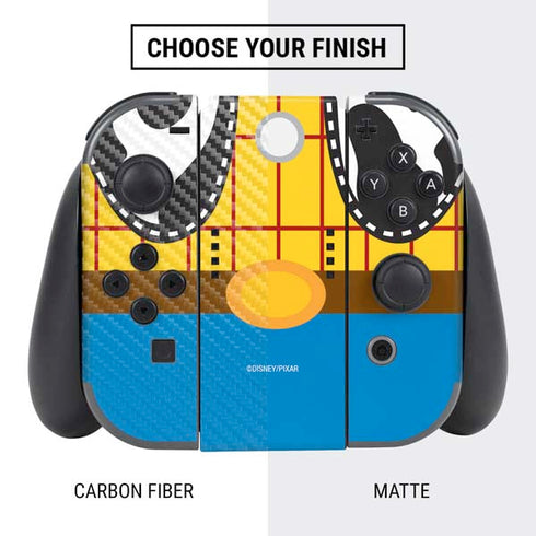 Disney Toy Story Woody Apparel Nintendo Switch Bundle Skin