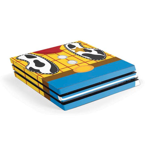 Disney Toy Story Woody Apparel PS4 Pro Console Skin