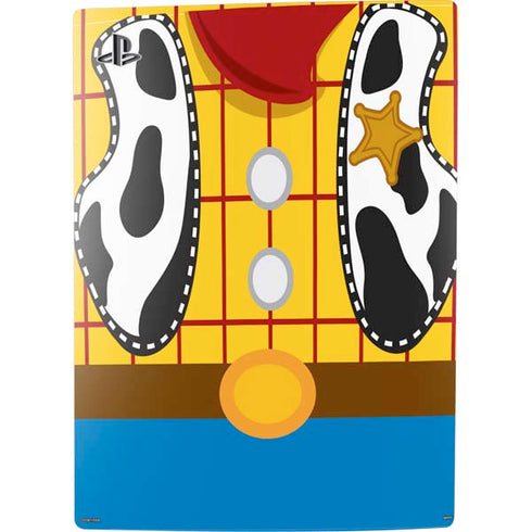 Disney Toy Story Woody Apparel PS5 Console Skin