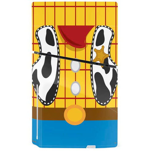 Disney Toy Story Woody Apparel PS5 Slim Disk Bundle Skin