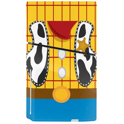 Disney Toy Story Woody Apparel PS5 Slim Disk Console Skin