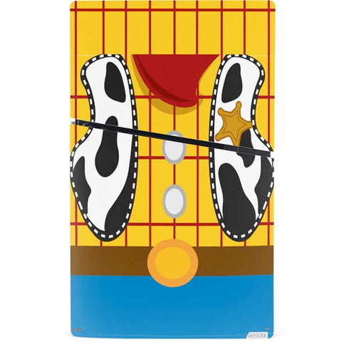 Disney Toy Story Woody Apparel PS5 Slim Digital Edition Console Skin