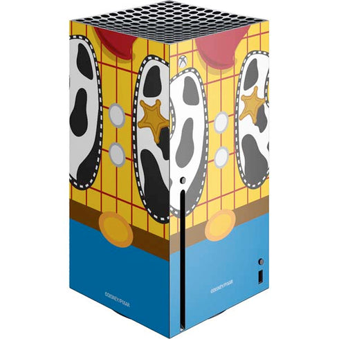 Disney Toy Story Woody Apparel Xbox Series X Console Skin