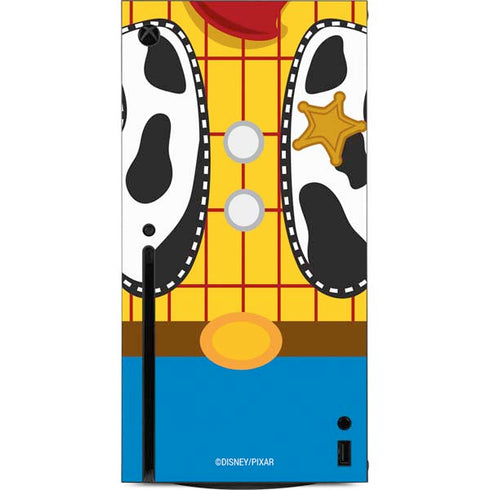 Disney Toy Story Woody Apparel Xbox Series X Console Skin