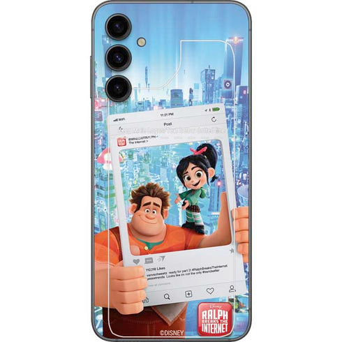 Disney Wreck-it Ralph and Vanellope Instagram Pose Galaxy A14 5G Skin