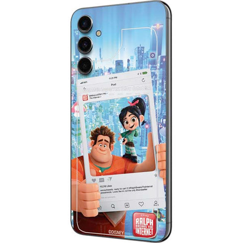 Disney Wreck-it Ralph and Vanellope Instagram Pose Galaxy A14 5G Skin