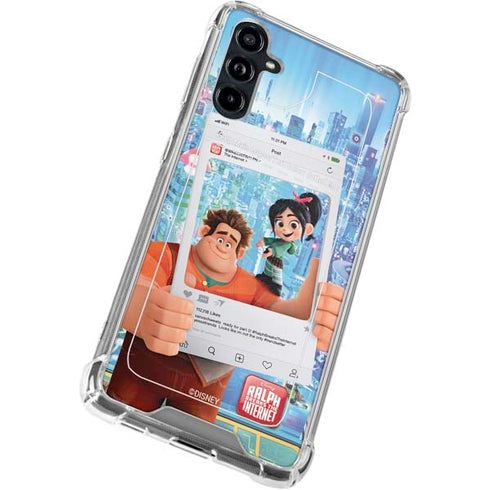 Disney Wreck-it Ralph and Vanellope Instagram Pose Galaxy A54 5G Clear Case