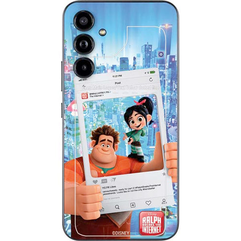 Disney Wreck-it Ralph and Vanellope Instagram Pose Galaxy A54 5G Skin
