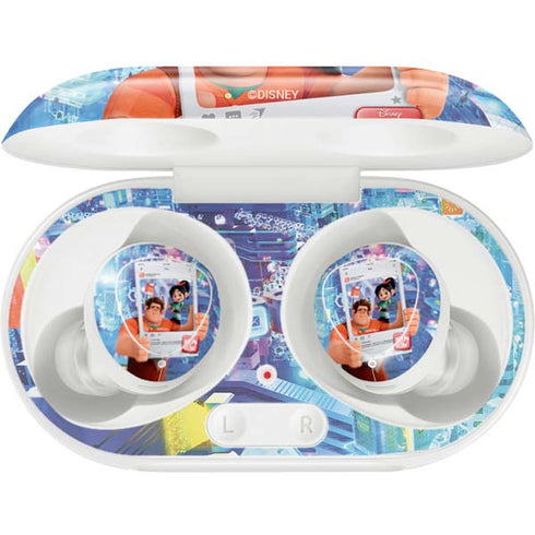 Disney Wreck-it Ralph and Vanellope Instagram Pose Galaxy Buds Plus Skin