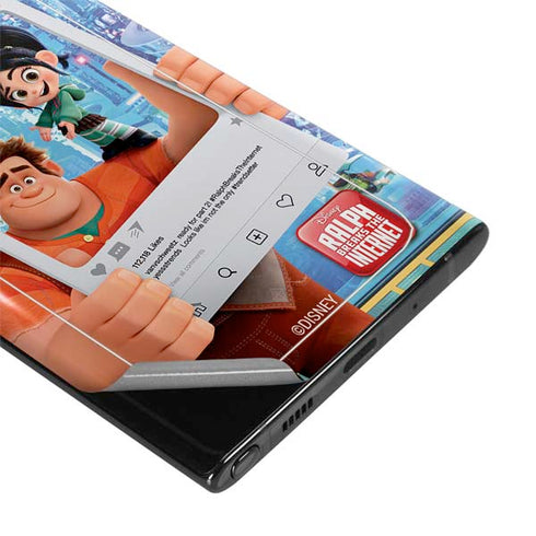 Disney Wreck-it Ralph and Vanellope Instagram Pose Galaxy Note 10 Skin