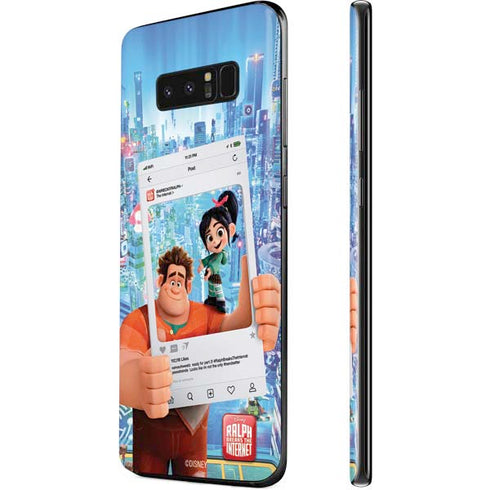 Disney Wreck-it Ralph and Vanellope Instagram Pose Galaxy Note 8 Skin