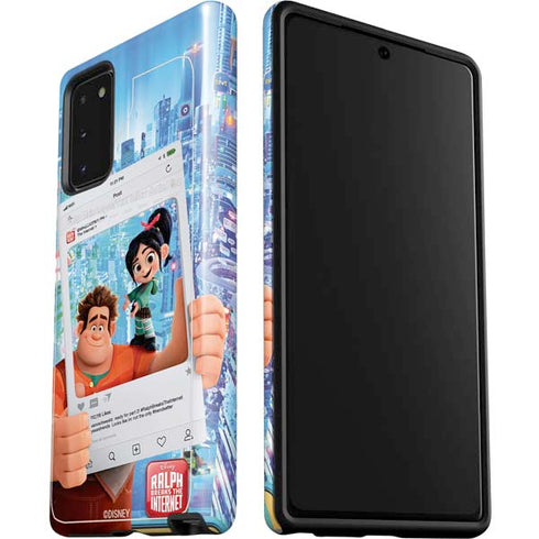 Disney Wreck-it Ralph and Vanellope Instagram Pose Galaxy Note20 5G Pro Case