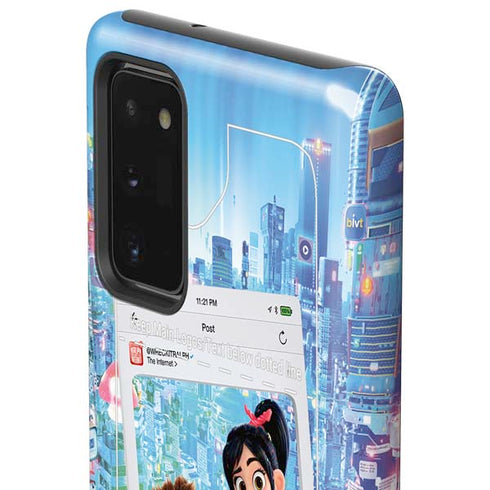 Disney Wreck-it Ralph and Vanellope Instagram Pose Galaxy Note20 5G Pro Case