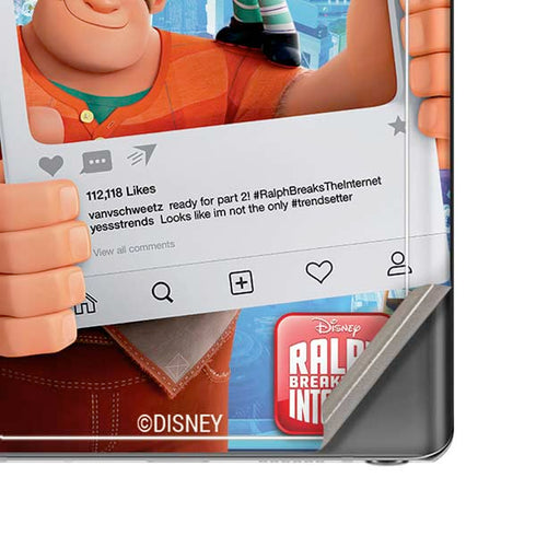 Disney Wreck-it Ralph and Vanellope Instagram Pose Galaxy Note20 5G Skin
