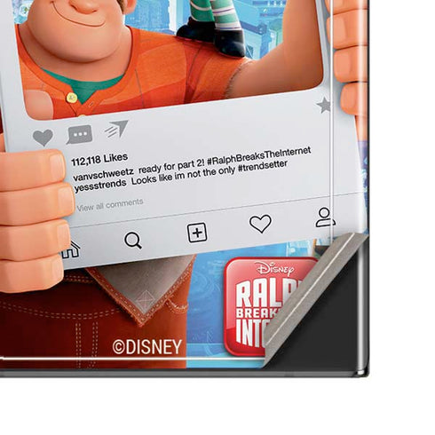 Disney Wreck-it Ralph and Vanellope Instagram Pose Galaxy Note20 Ultra 5G Skin