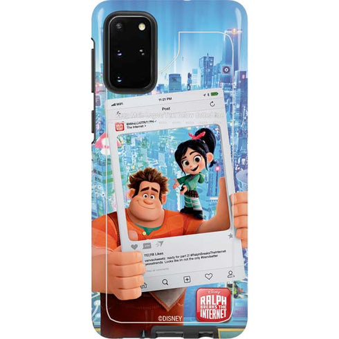 Disney Wreck-it Ralph and Vanellope Instagram Pose Galaxy S20 Plus Pro Case