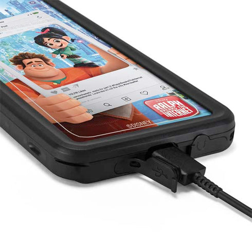 Disney Wreck-it Ralph and Vanellope Instagram Pose Galaxy S20 Plus Waterproof Case