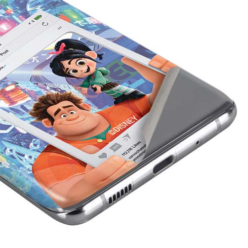 Disney Wreck-it Ralph and Vanellope Instagram Pose Galaxy S20 Ultra 5G Skin