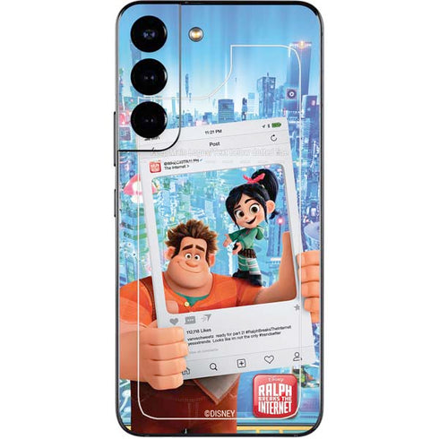 Disney Wreck-it Ralph and Vanellope Instagram Pose Galaxy S22 Skin