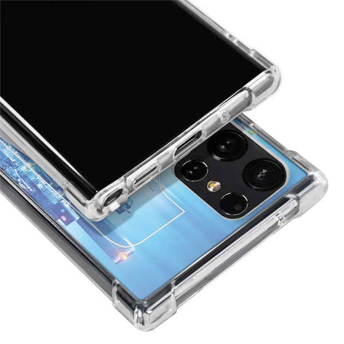 Disney Wreck-it Ralph and Vanellope Instagram Pose Galaxy S22 Ultra Clear Case