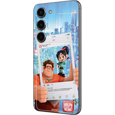 Disney Wreck-it Ralph and Vanellope Instagram Pose Galaxy S23 Skin