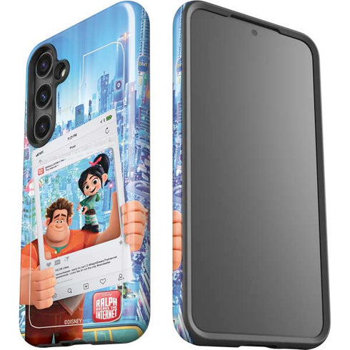 Disney Wreck-it Ralph and Vanellope Instagram Pose Galaxy S24 Impact Case