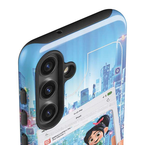 Disney Wreck-it Ralph and Vanellope Instagram Pose Galaxy S24 Plus Impact Case
