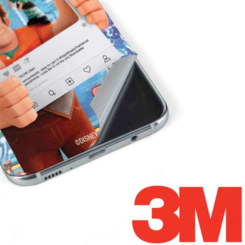 Disney Wreck-it Ralph and Vanellope Instagram Pose Galaxy S8 Plus Skin