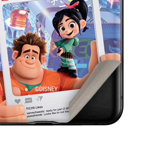 Disney Wreck-it Ralph and Vanellope Instagram Pose Galaxy Z Flip Skin
