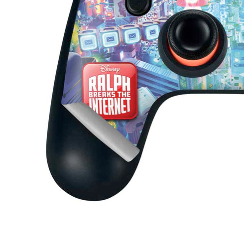 Disney Wreck-it Ralph and Vanellope Instagram Pose Google Stadia Controller Skin