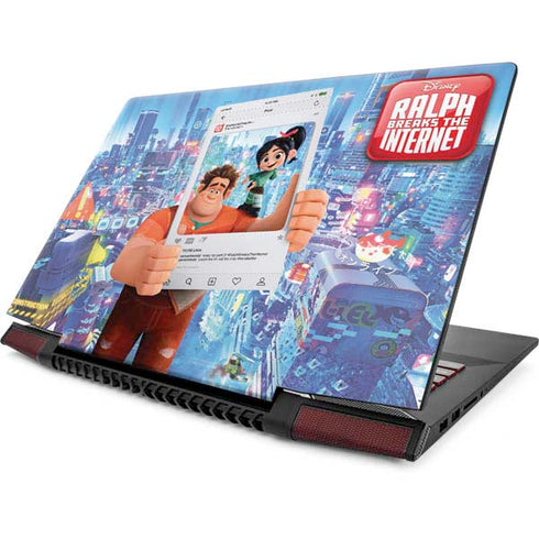 Disney Wreck-it Ralph and Vanellope Instagram Pose Lenovo IdeaPad Skin