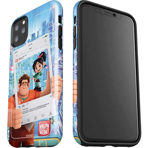 Disney Wreck-it Ralph and Vanellope Instagram Pose iPhone 11 Pro Max Impact Case