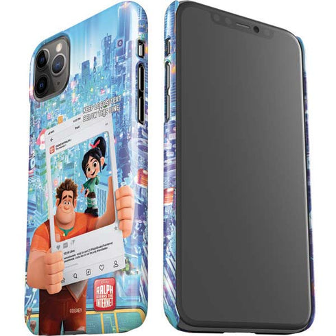 Disney Wreck-it Ralph and Vanellope Instagram Pose iPhone 11 Pro Max Lite Case