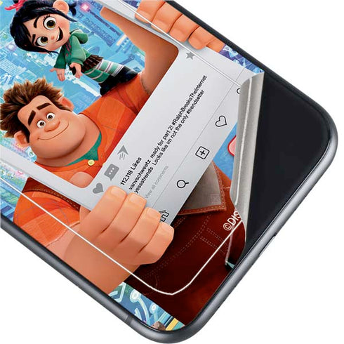 Disney Wreck-it Ralph and Vanellope Instagram Pose iPhone 11 Skin