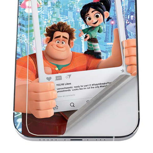 Disney Wreck-it Ralph and Vanellope Instagram Pose iPhone 12 Pro Max Skin
