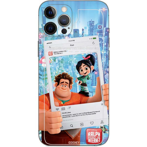 Disney Wreck-it Ralph and Vanellope Instagram Pose iPhone 12 Pro Max Skin