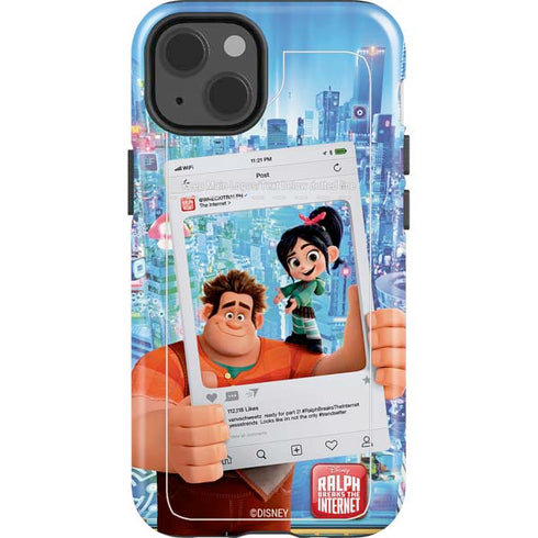 Disney Wreck-it Ralph and Vanellope Instagram Pose iPhone 13 Impact Case