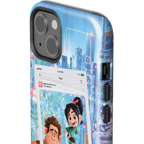 Disney Wreck-it Ralph and Vanellope Instagram Pose iPhone 13 Impact Case