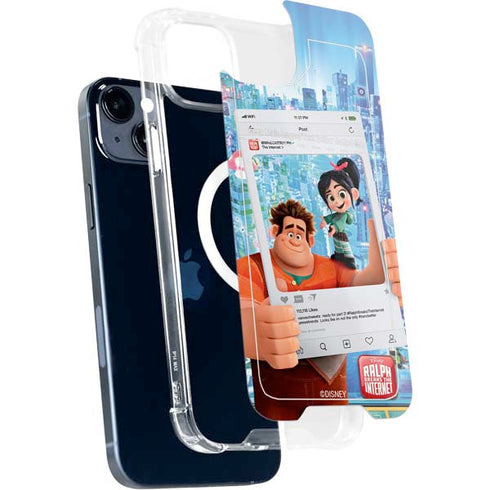 Disney Wreck-it Ralph and Vanellope Instagram Pose iPhone 13 MagSafe Case