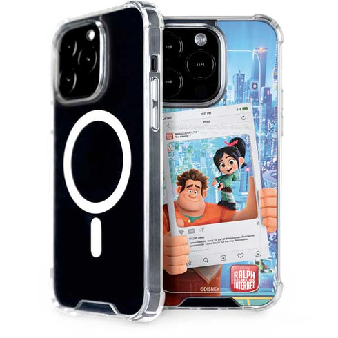 Disney Wreck-it Ralph and Vanellope Instagram Pose iPhone 13 Pro MagSafe Case