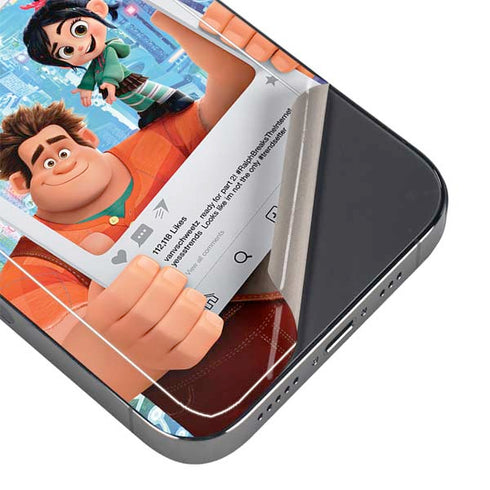 Disney Wreck-it Ralph and Vanellope Instagram Pose iPhone 13 Pro Skin