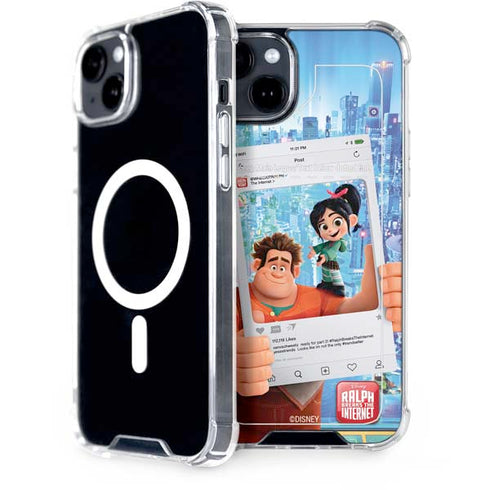 Disney Wreck-it Ralph and Vanellope Instagram Pose iPhone 14 MagSafe Case