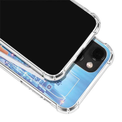 Disney Wreck-it Ralph and Vanellope Instagram Pose iPhone 14 Plus Clear Case